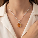 Collier Soleil d’Ambre en citrine