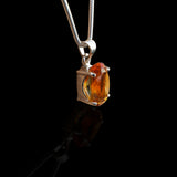 Pendentif en citrine brise solaire