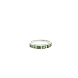 Bague Équilibre Noble en tourmaline verte