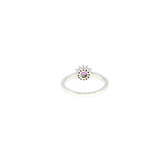 Bague “Éclat Violet” – Améthyste & Zirconiums