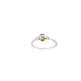 Bague Zircon Cognac du Cambodge – Argent 925