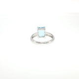 Bague Azuria en topaze bleue