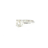 Bague “Pure Élégance” – Cristal de Roche & Argent 925