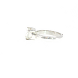 Bague “Pure Élégance” – Cristal de Roche & Argent 925
