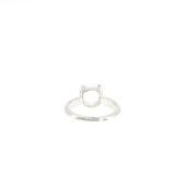 Bague “Pure Élégance” – Cristal de Roche & Argent 925