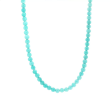 Collier de pierres Amazonéa