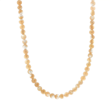 Collier Nacre Naturelle Beige – Élégance Intemporelle