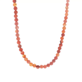 Collier Flaméa en agate feu
