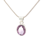 Collier Aura Violette en améthyste