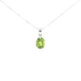 Collier Péridot – Argent 925