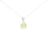 Collier Péridot – Argent 925
