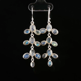 Boucles d'oreilles Lumière Boréale