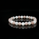 Bracelet “Harmonie Céleste” – Pierre de Lune & Pierre de Soleil