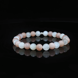 Bracelet “Harmonie Céleste” – Pierre de Lune & Pierre de Soleil