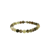 Bracelet Grenat Vert 6 mm – Vitalité & Renouveau