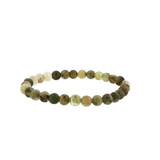 Bracelet Grenat Vert 6 mm – Vitalité & Renouveau