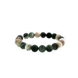 Bracelet “Forêt Éternelle” – Émeraude