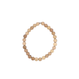 Bracelet Quartz Fumé Naturel 6 mm – Qualité AA du Brésil | Création EVALA