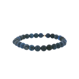 Bracelet Dumortiérite 6 mm – Qualité A du Pérou