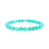 Bracelet Amazonite du Pérou – Apaisement & Expression