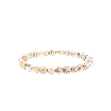 Bracelet Agate Naturelle Facettée 6 mm – Qualité A | Création EVALA