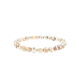 Bracelet Agate Naturelle Facettée 6 mm – Qualité A | Création EVALA