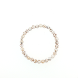 Bracelet Agate Naturelle Facettée 6 mm – Qualité A | Création EVALA