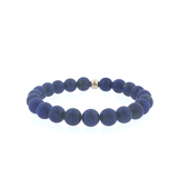 Bracelet Lapis-Lazuli AA d'Afghanistan – Élégance Royale
