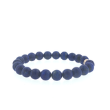 Bracelet Lapis-Lazuli AA d'Afghanistan – Élégance Royale