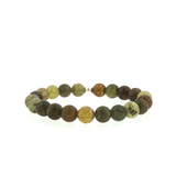 Bracelet grenat vert A+ Mozambique