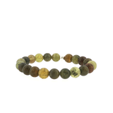 Bracelet grenat vert A+ Mozambique
