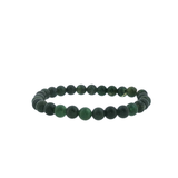 Bracelet en Agate Mousse Naturelle – 6 mm – Qualité A+