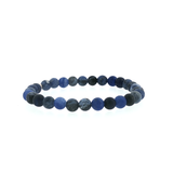 Bracelet Sodalite d'Afrique du Sud – Élégance Minérale