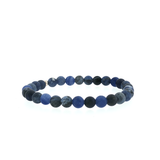 Bracelet Sodalite d'Afrique du Sud – Élégance Minérale