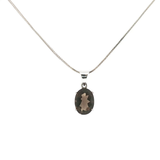 Collier Quartz Fumé – Argent 925