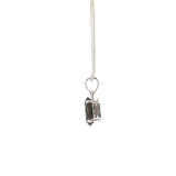 Collier Quartz Fumé – Argent 925