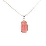 Collier “Douceur Rosée” – Rhodochrosite AAA