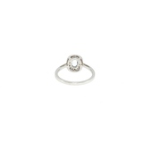 Bague Éclat Céleste – Topaze Bleue & Zirconiums