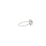 Bague Éclat Céleste – Topaze Bleue & Zirconiums