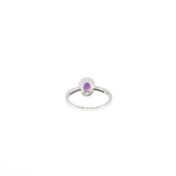 Bague Améthyste & Zirconiums – Argent 925