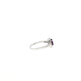 Bague Améthyste & Zirconiums – Argent 925