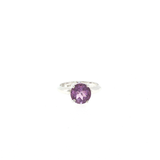 Bague Améthyste Facettée – Argent 925