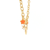 Collier “Trésor Marin” – Laiton Plaqué Or 24 Carats