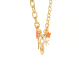 Collier “Trésor Marin” – Laiton Plaqué Or 24 Carats