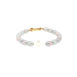 Bracelet « Croix Nacrée » – Perles d’Eau Douce & Nacre