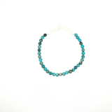 Bracelet “Étoile des Lagons” – Turquoise Teintée & Nacre