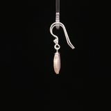 Boucles d'oreilles Trèfle en Nacre Rose des Bahamas – Argent 925