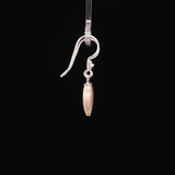 Boucles d'oreilles Trèfle en Nacre Rose des Bahamas – Argent 925