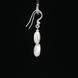 Boucles d'oreilles artisanales Œil de Lucie – Argent 925