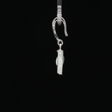 Boucles d'oreilles Fleur de Nacre – Argent 925 Rhodié
